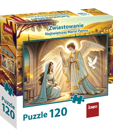 "Zwiastowanie najświętszej Maryi Panny" puzzle 120- elementów