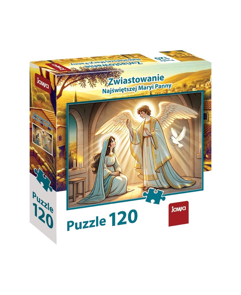 "Zwiastowanie najświętszej Maryi Panny" puzzle 120- elementów